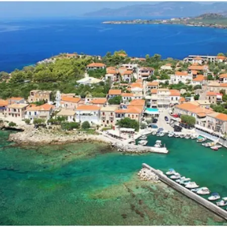 Ferienhaus Klio Stone House Sea View 1km To The Beach Kardhamili
